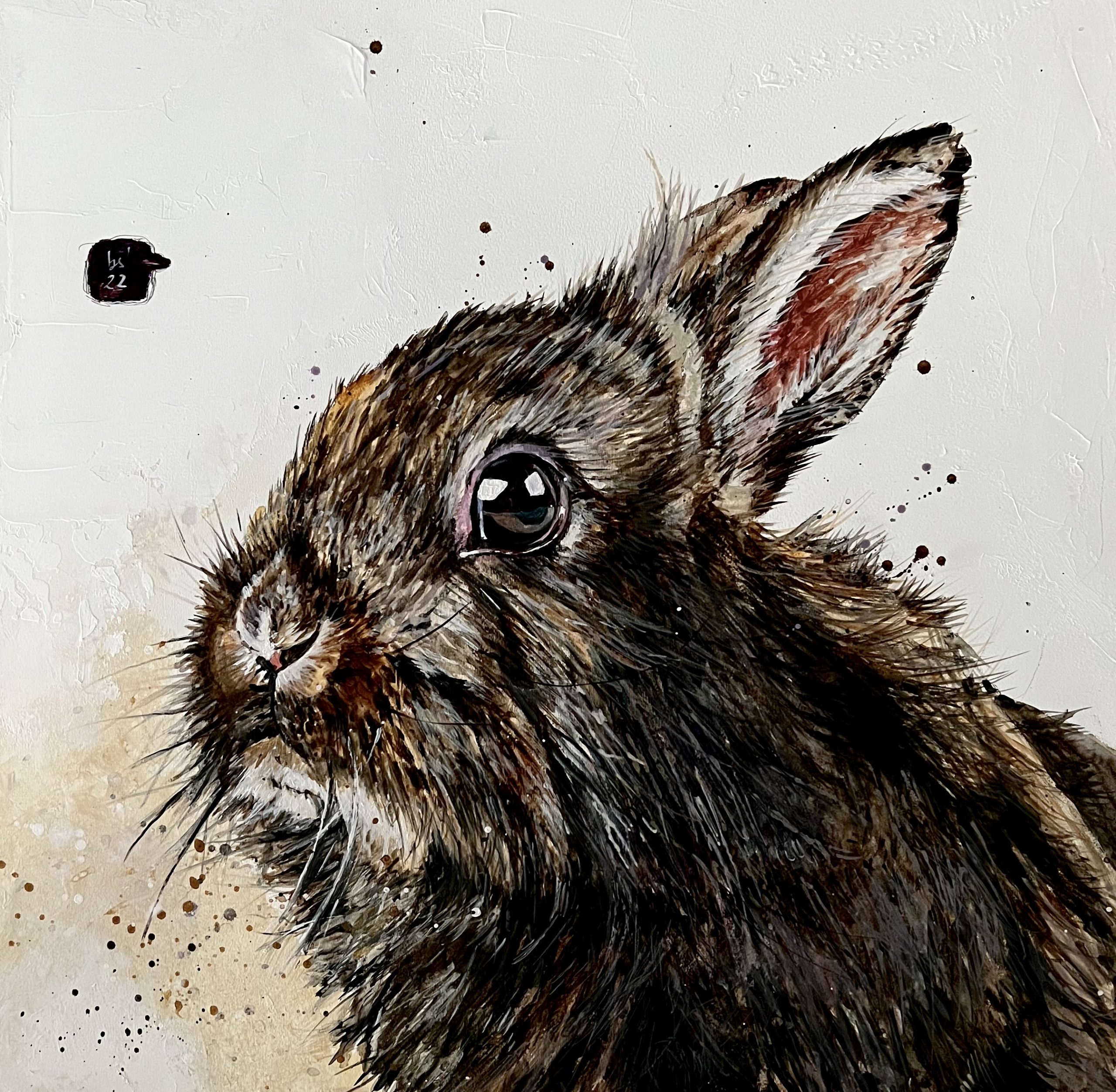 Kaninchen Tiermalerei